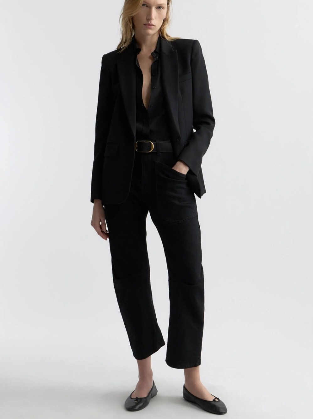 Nili Lotan Black Shon Jeans 26